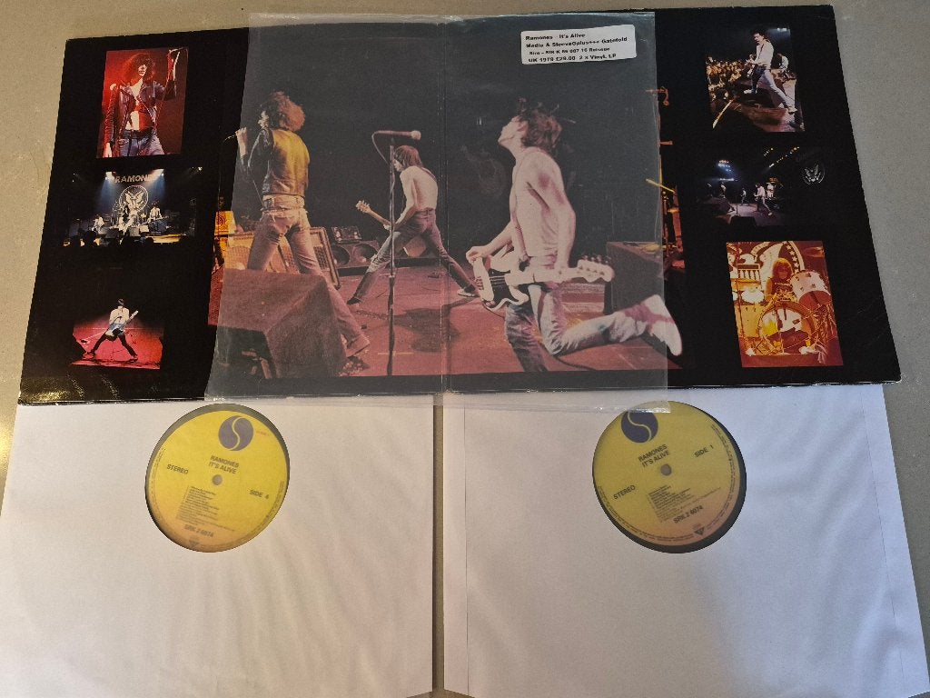 Ramones – It's Alive, Ophalen, Gebruikt, Inclusief binnenhoes, 12 inch