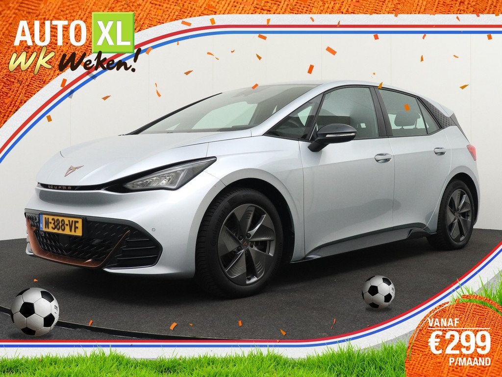 CUPRA Born Business One 62 kWh (94%SOH) Carplay Adapt. Cruis, Auto's, Automaat, Achterwielaandrijving, Gebruikt, Zwart