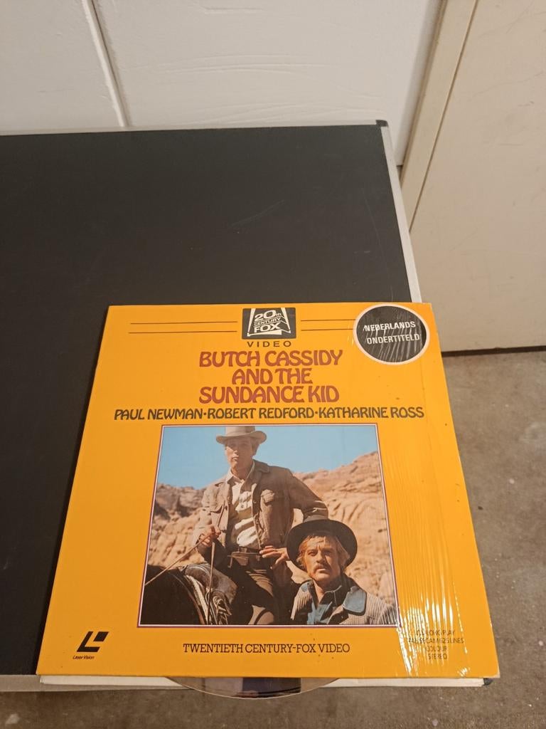 Butch Cassidy and the Sundance Kid - LaserDisc, Vanaf 12 jaar, Ophalen of Verzenden, Gebruikt