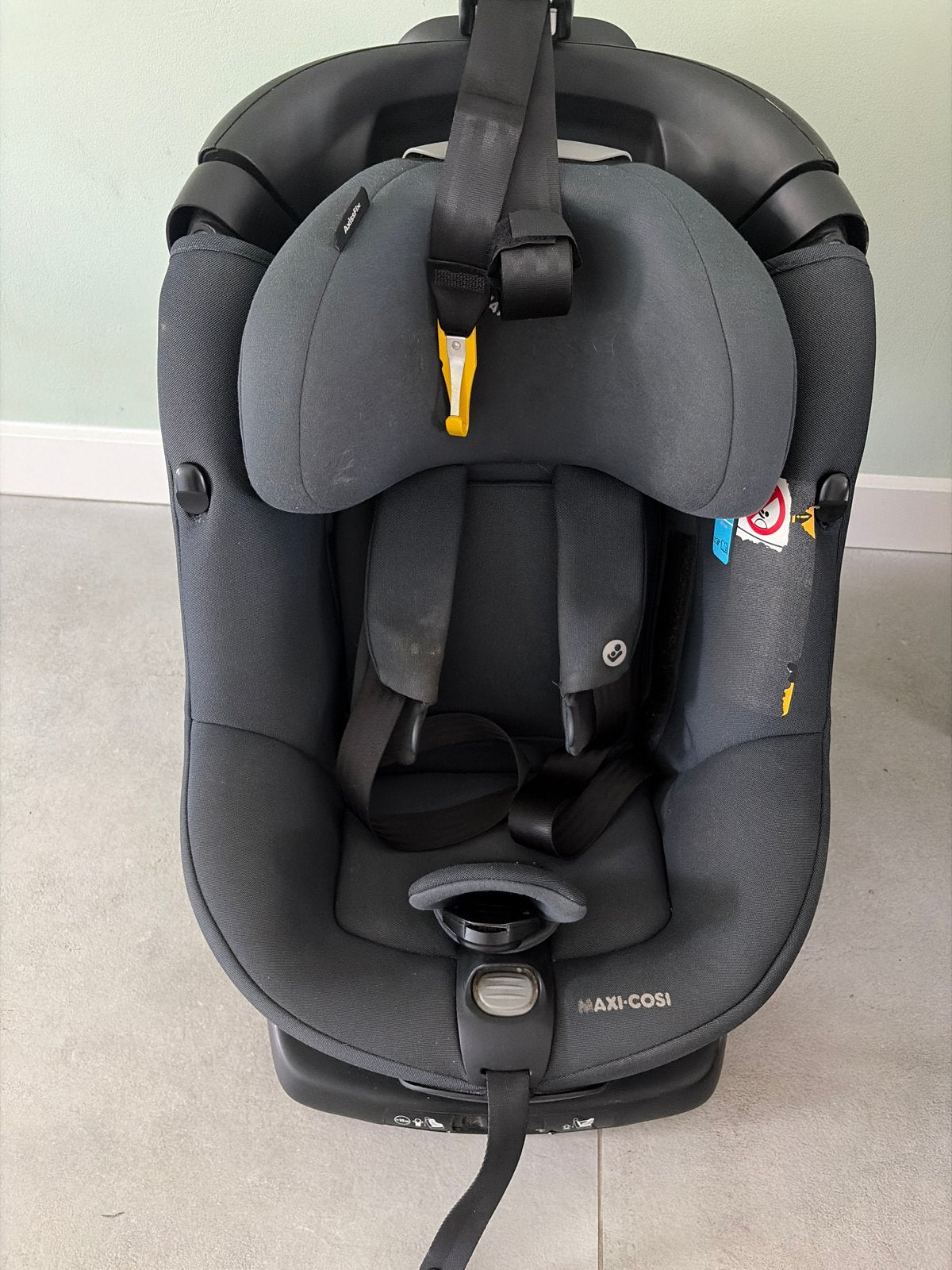 Maxi-Cosi autostoel 360 graden draaibaar met slaapfunctie, Ophalen, Autogordel of Isofix, Gebruikt, 0 t/m 18 kg