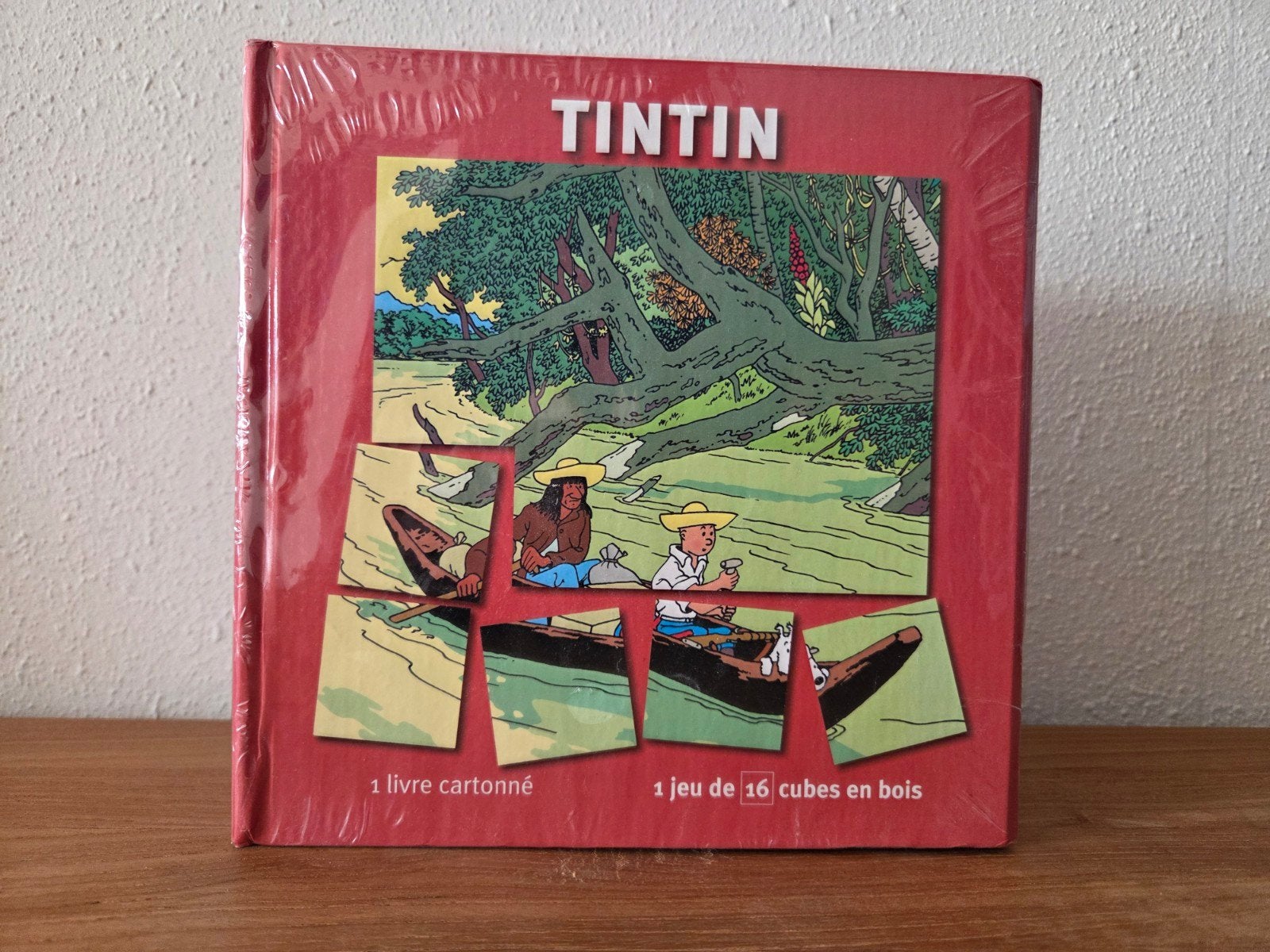 Nieuwe houten Kuifje Puzzel Kubussen - Origineel en Geseald, Ophalen of Verzenden