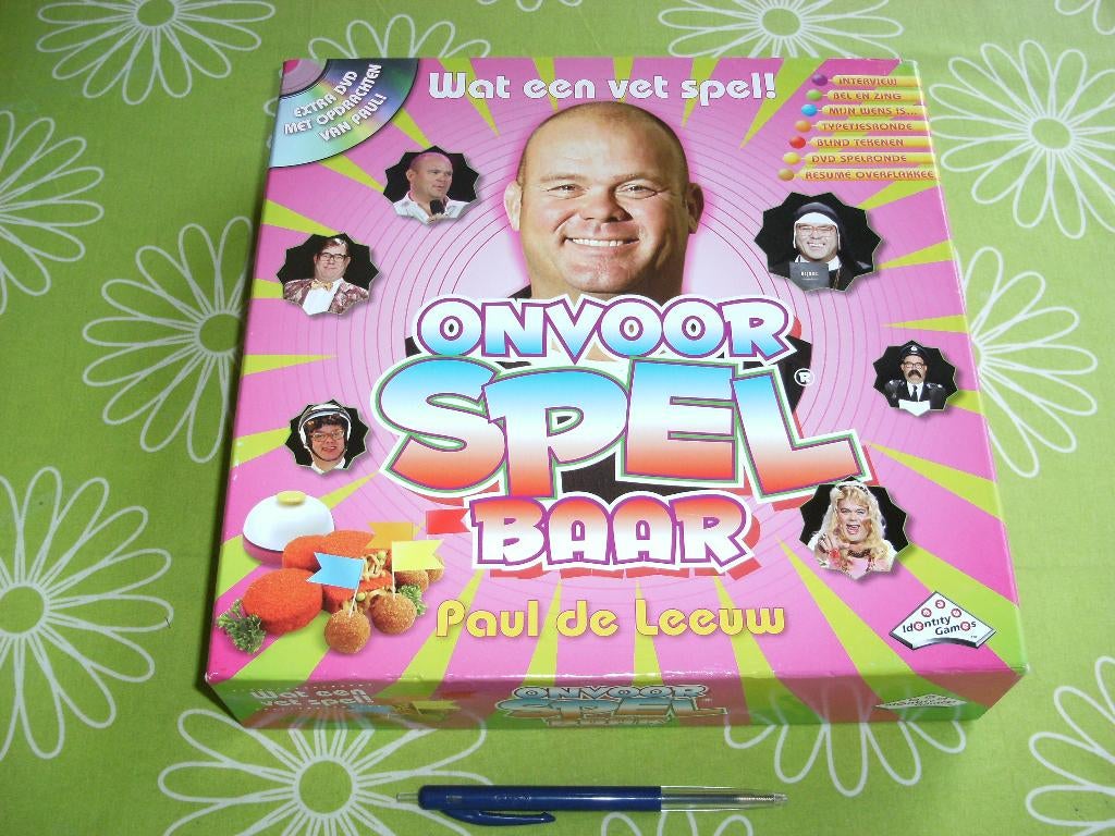 Nieuw: onvoorspelbaar-wat een vet spel! Paul de Leeuw, Vijf spelers of meer, Ophalen of Verzenden, Nieuw