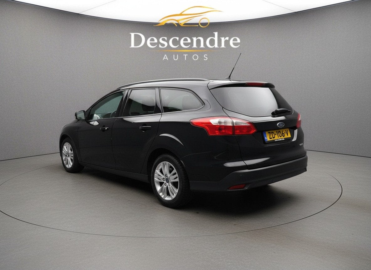Ford FOCUS Wagon 1.0 EcoBoost Trend airco (bj 2013), Euro 5, Gebruikt, Zwart, Handgeschakeld
