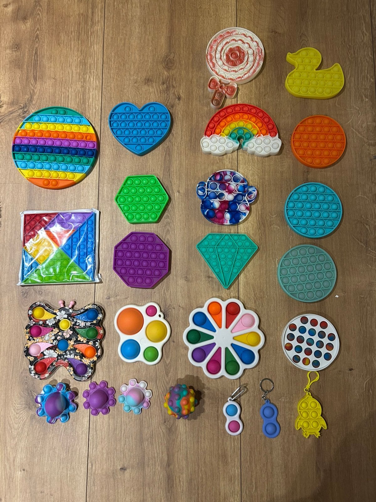 Grote en kleine pop it. 24 stuks., Ophalen of Verzenden, Gebruikt