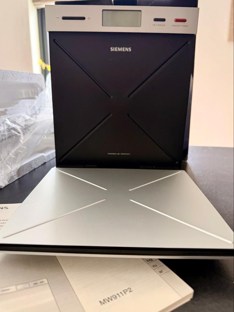 Siemens MW911P2, Minder dan 10 kg, Keukenweegschaal, 1 tot 500 gram, Nieuw