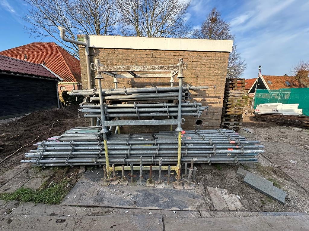 Layher steigermateriaal, Doe-het-zelf en Verbouw, Steigers, Ophalen, Zo goed als nieuw, Overige typen, Minder dan 2 meter