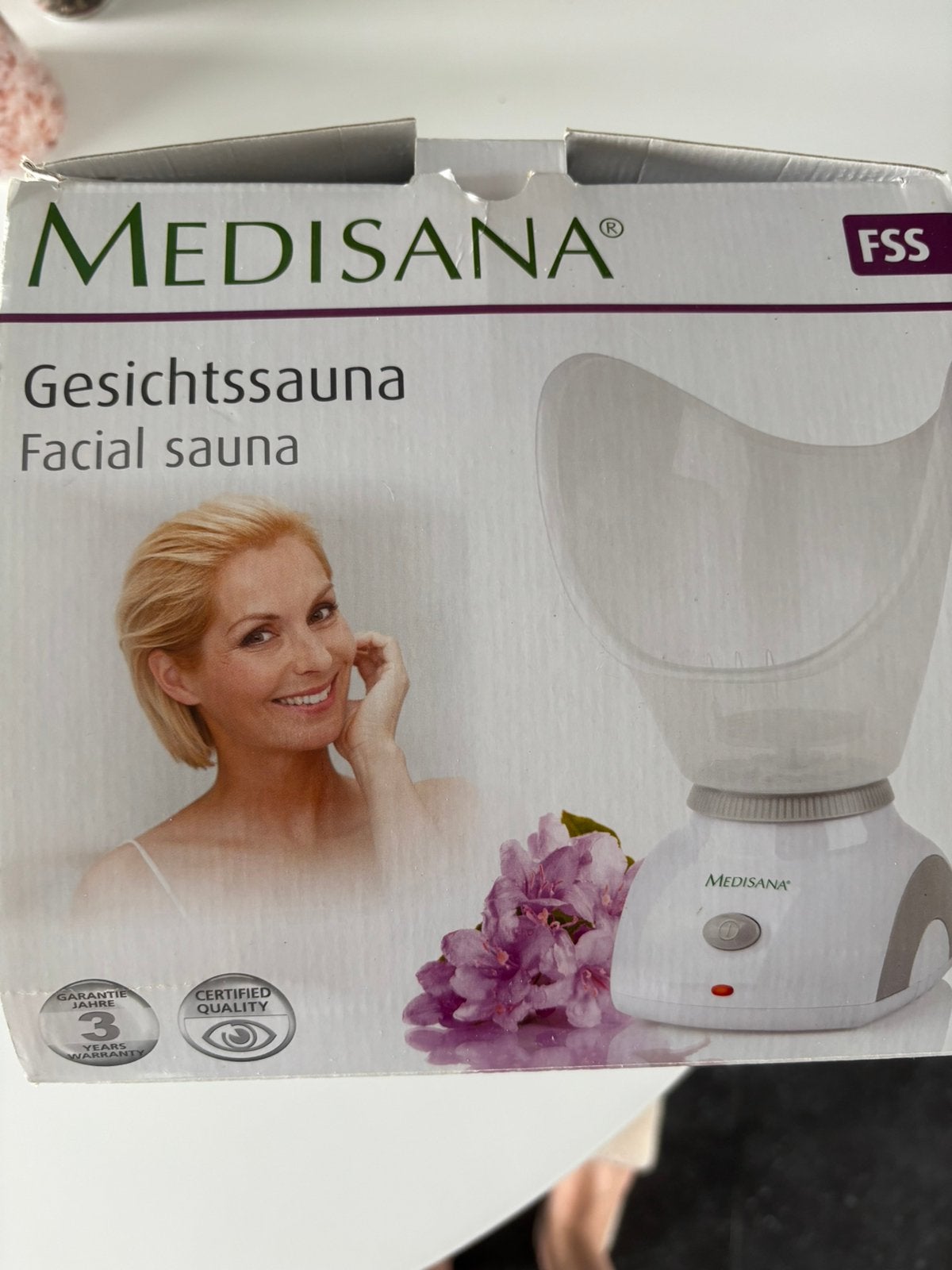 Gezichtssauna / gezichtstomer, Ophalen of Verzenden, Zo goed als nieuw, Overige typen