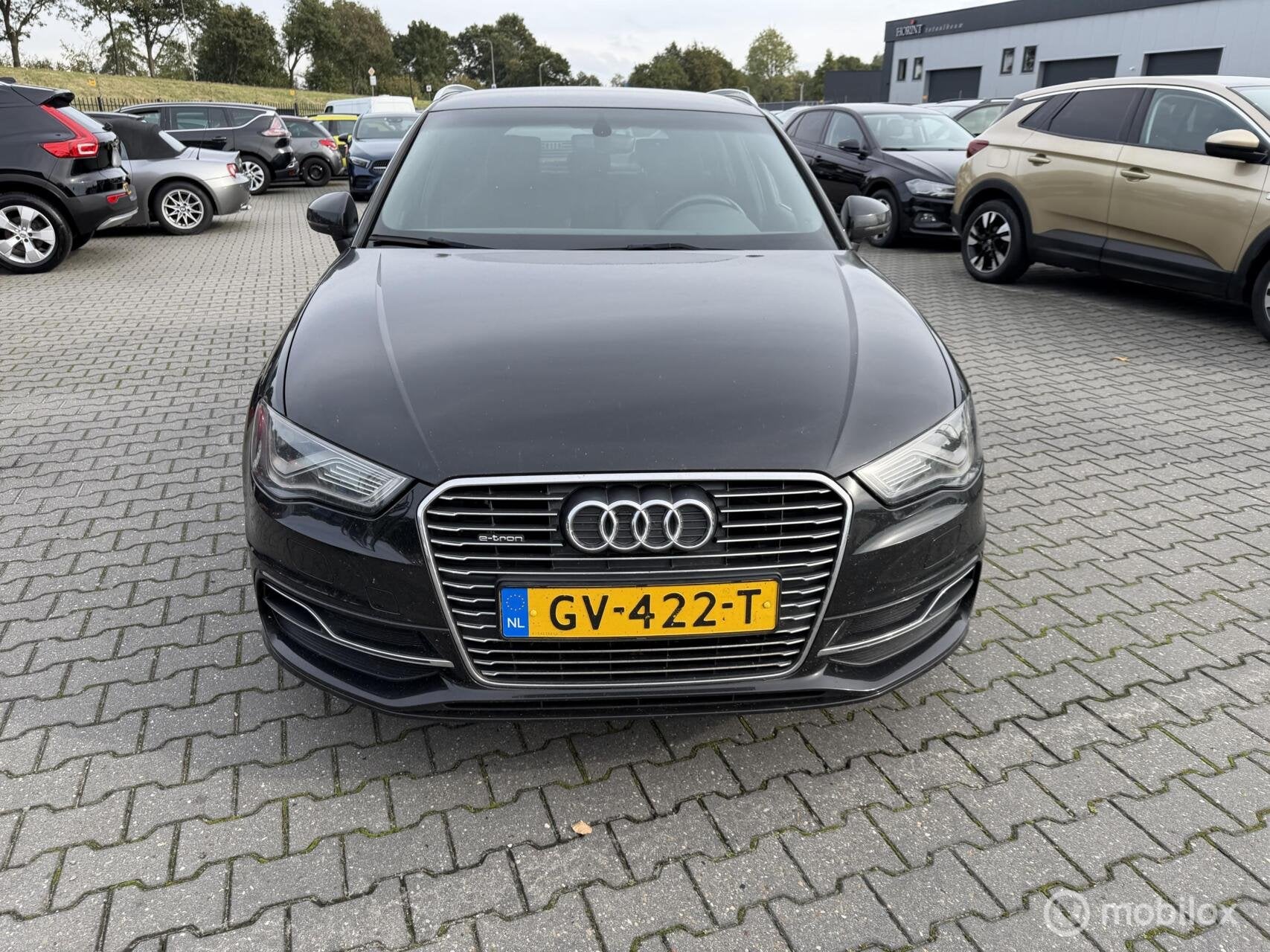 Audi A3 Sportback 1.4 e-tron PHEV Ambition Pro Line plus, Auto's, Gebruikt, 4 cilinders, Leder en Stof, Zwart
