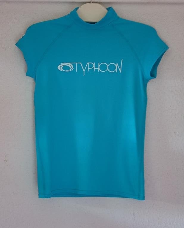 Typhoon rashguard watersport shirt surfshirt UV-shirt aqua S, Typhoon, Overige typen, Ophalen of Verzenden, Zo goed als nieuw