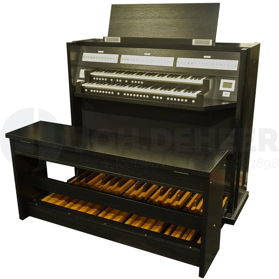 Johannus Live 2T Occasion Orgel Zwart, 2 klavieren, Gebruikt, Keplerlaan 2 6716 BS Ede Nederland, Ophalen of Verzenden