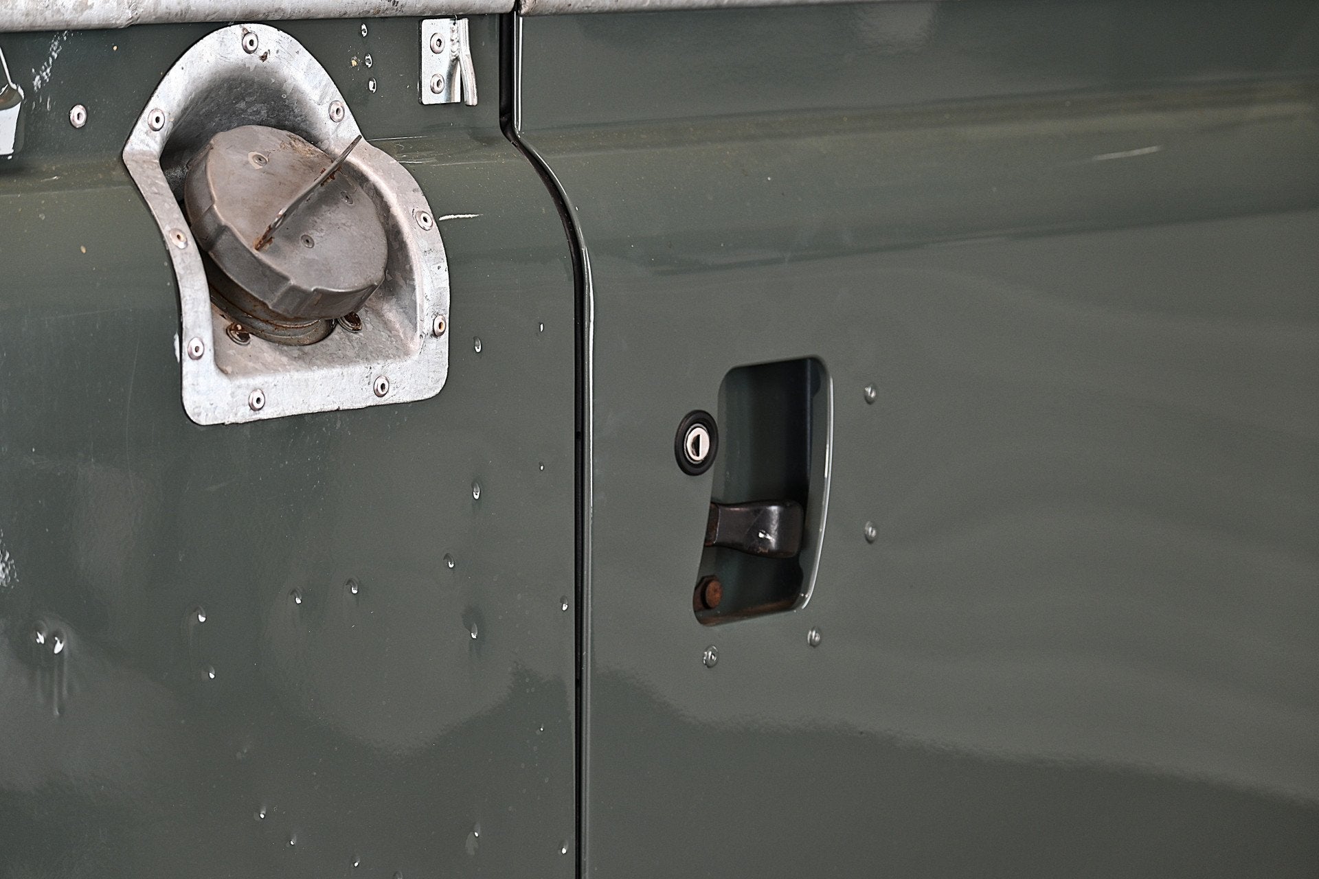 Land Rover 88// METAL TOP softtop (bj 1981), foto 8