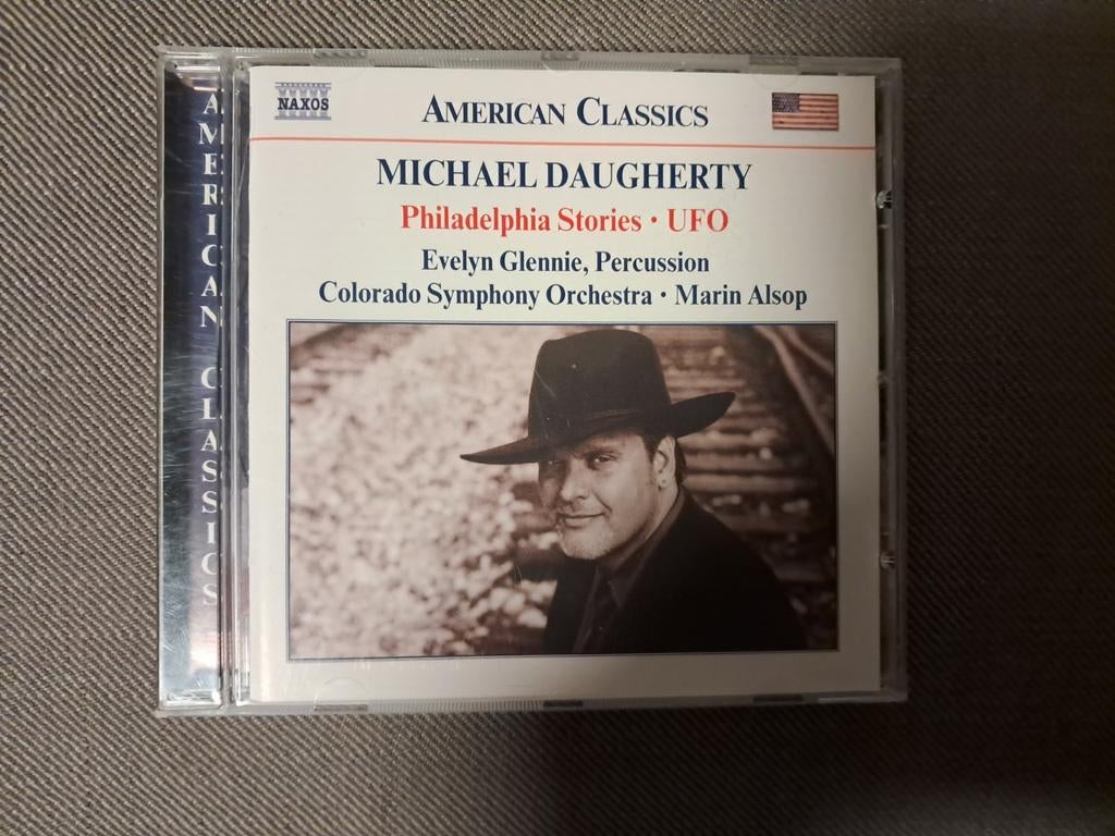 Michael daugherty: philadelphia stories, ufo, Verzenden, Modernisme tot heden, Gebruikt, Orkest of Ballet