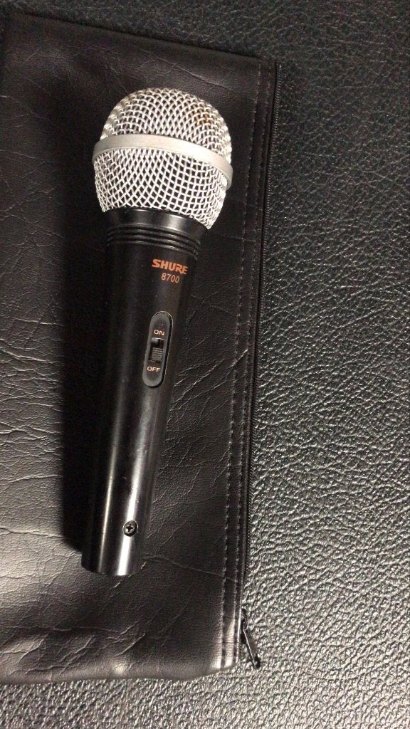 Shure 8700 Micofoon+XLR cable + map, Muziek en Instrumenten, Microfoons, Ophalen of Verzenden, Zangmicrofoon