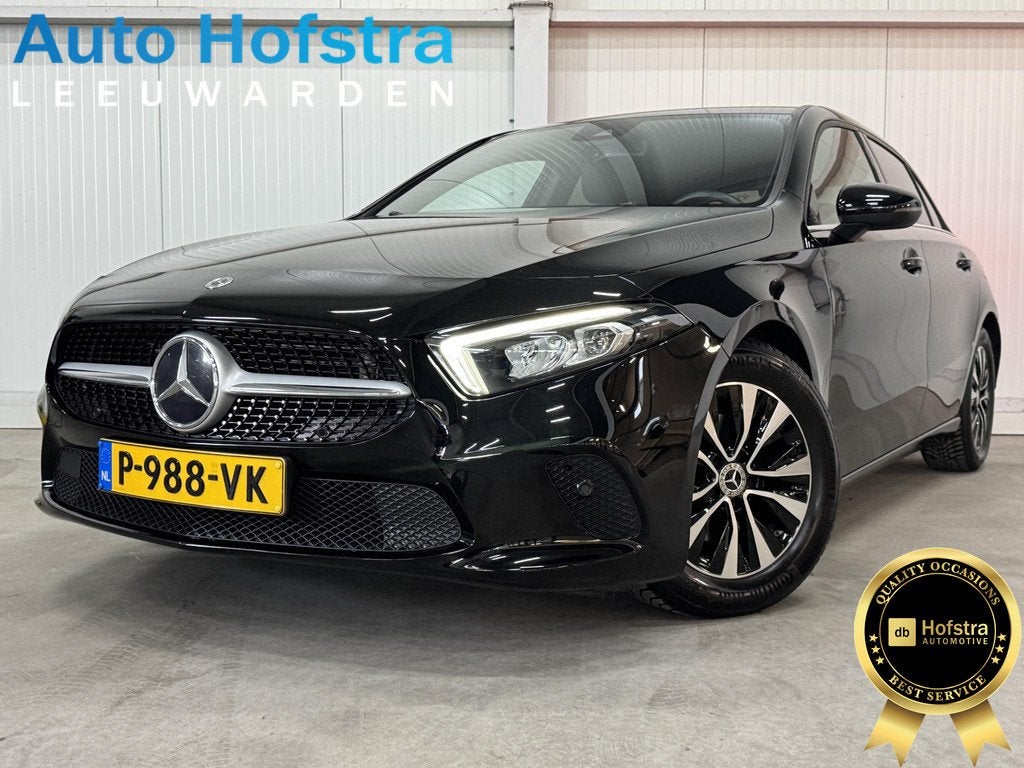 Mercedes-Benz A-klasse 180 Business Solution AUTOMAAT LED CA, 136 pk, Gebruikt, 4 cilinders, Leder en Stof