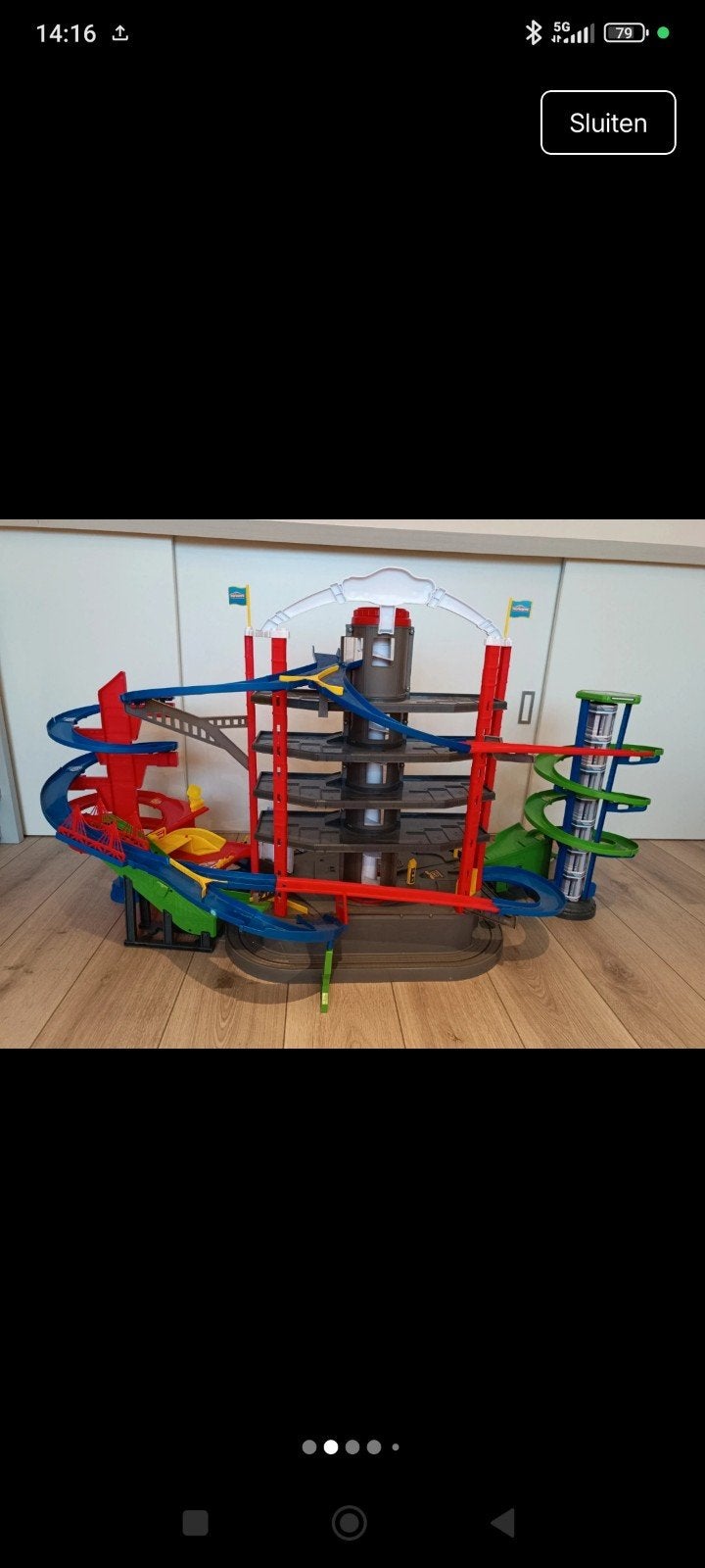 Majorette Super City Parkeergarage - Alleen ophalen!, Ophalen, Gebruikt