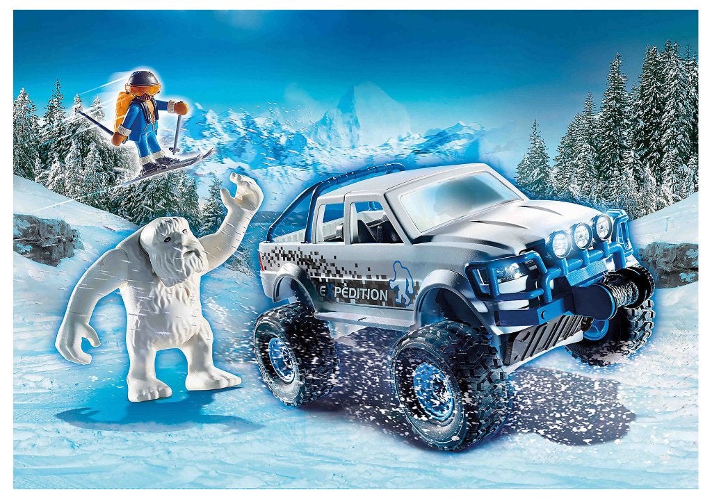 PLAYMOBIL Cars 70532 SneeuwWezen Expeditie 55 delig, Complete set, Voertuig, Nieuw, Ophalen of Verzenden