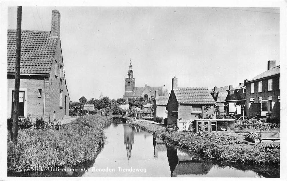 304-021-039 Streefkerk Uitbreiding v/a Beneden Tiendeweg, Verzenden, Voor 1920, Zuid-Holland