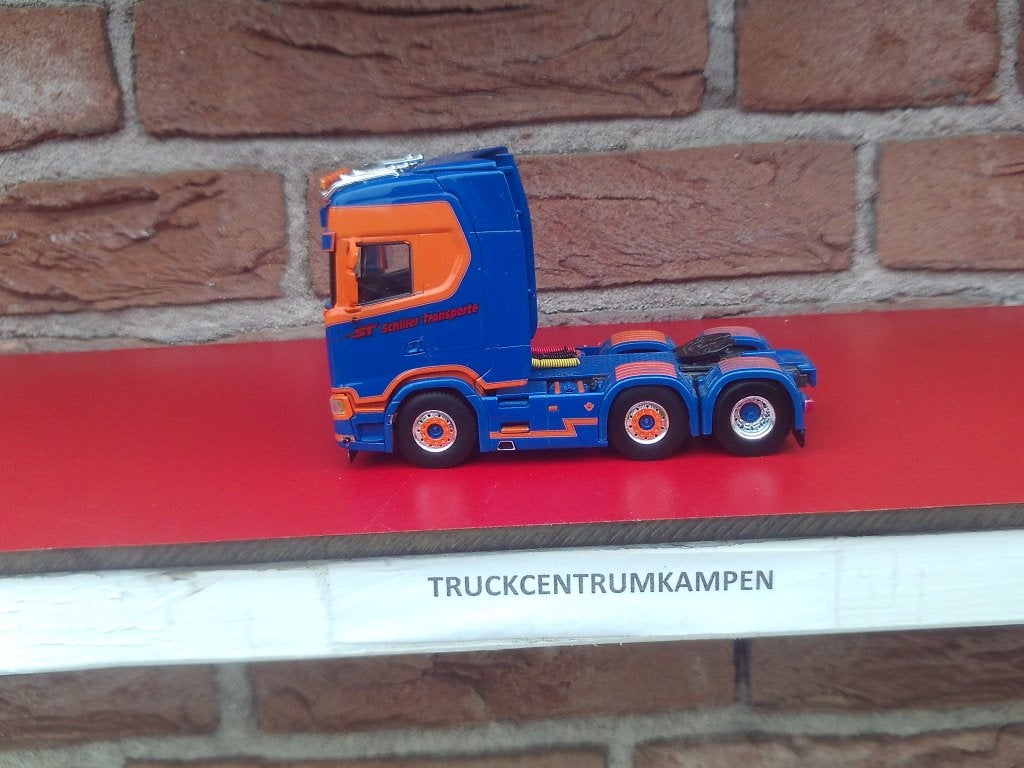 WSI  Scania  S  Highline  6 x 2  van  Schiller.