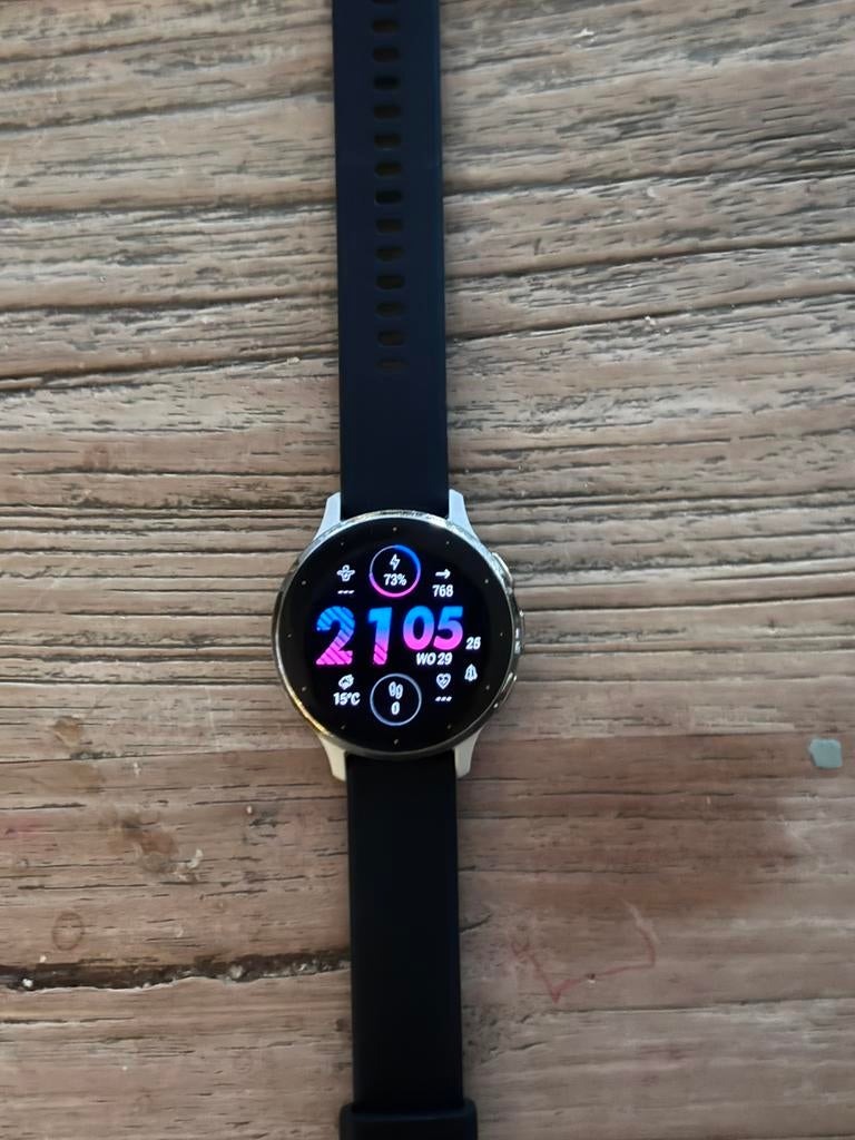 Garmin smartwatch - mei 2024 gekocht, Ophalen of Verzenden, Gebruikt, Zwart, Android