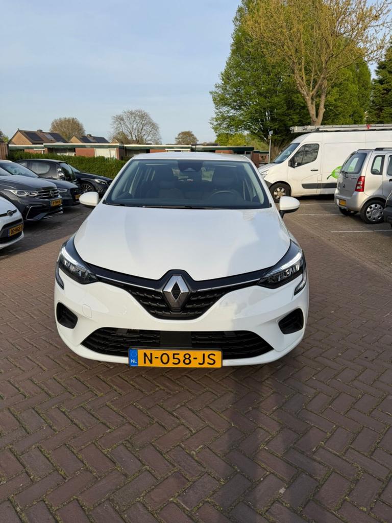 Renault Clio 1.0 90pk 2021 78500km dealer onderhouden., Voorwielaandrijving, Zwart, Origineel Nederlands, 19 km/l