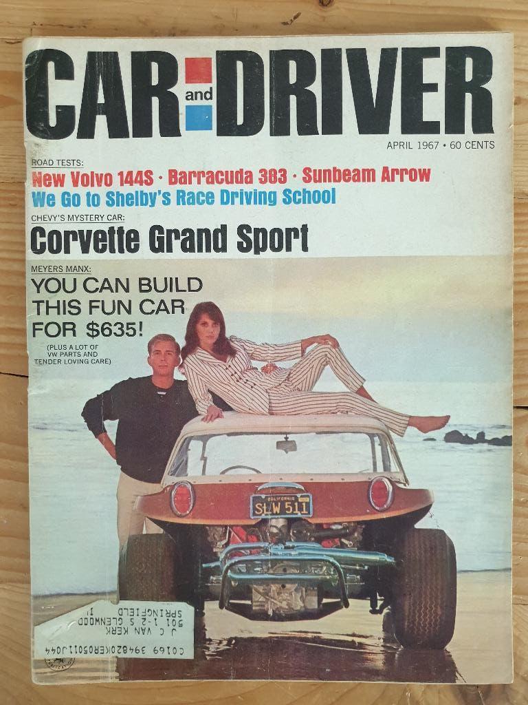 Car and Driver - april 1967, Algemeen, Verzenden, Diverse auteurs, Zo goed als nieuw