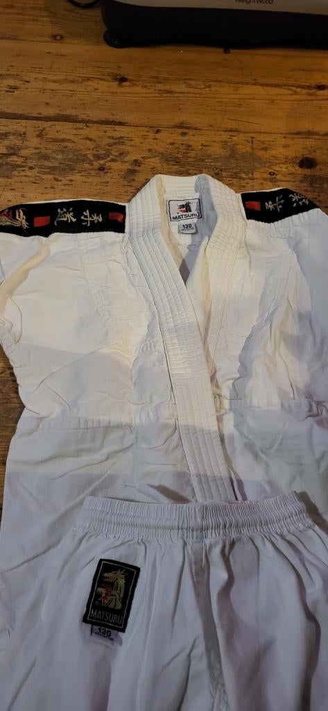 Matsuru Judo/Karate Pak Maat 130, Sport en Fitness, Vechtsporten en Zelfverdediging, Ophalen, Gebruikt, Judo, Vechtsportpak