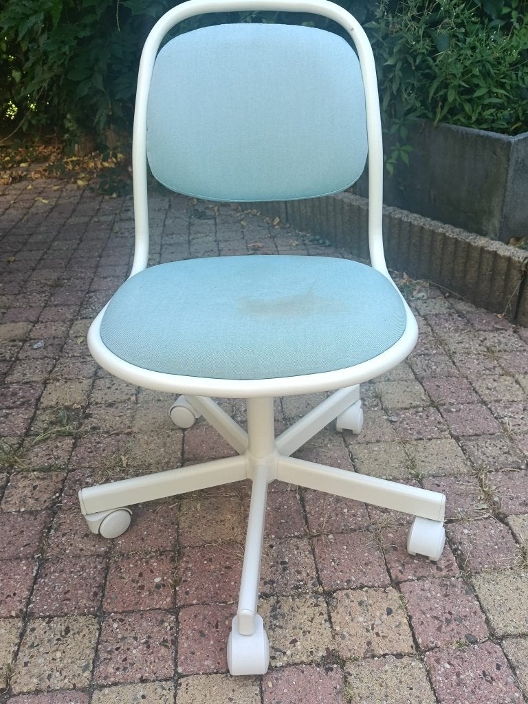bureaustoel, Ophalen, Gebruikt, Blauw, Bureaustoel
