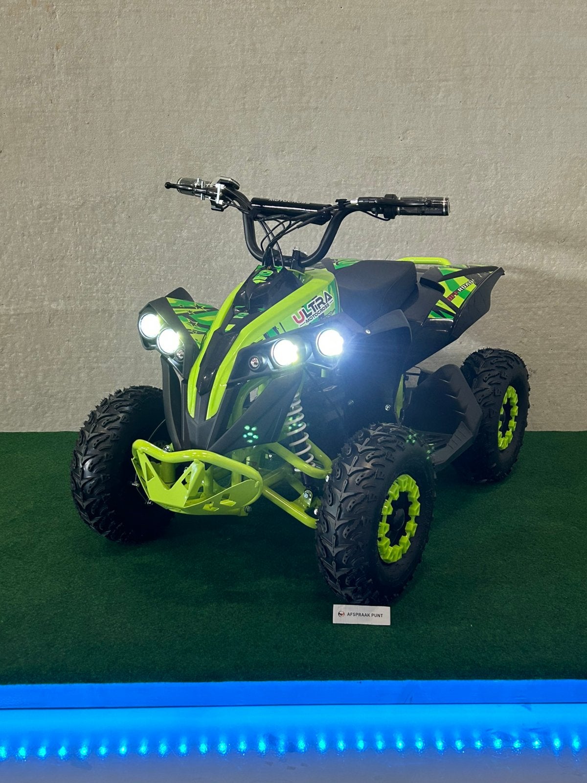Nieuwe Ultra 1200 watt 48V elektrische groene kinder quad, Ultra, Nieuw, Afspraakpunt.nl, Afspraakpunt