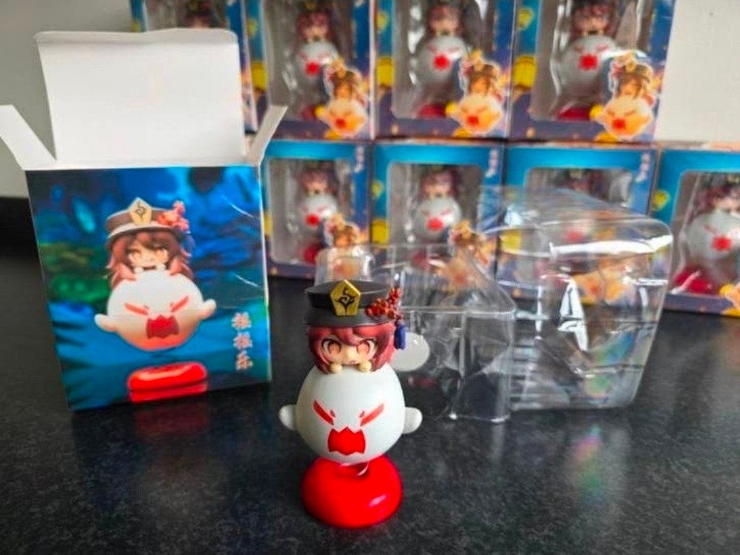Nieuw! 10 x Hu Tao wiebel figuur Genshin Impact Anime, Verzamelen, Poppetjes en Figuurtjes, Ophalen of Verzenden, Nieuw