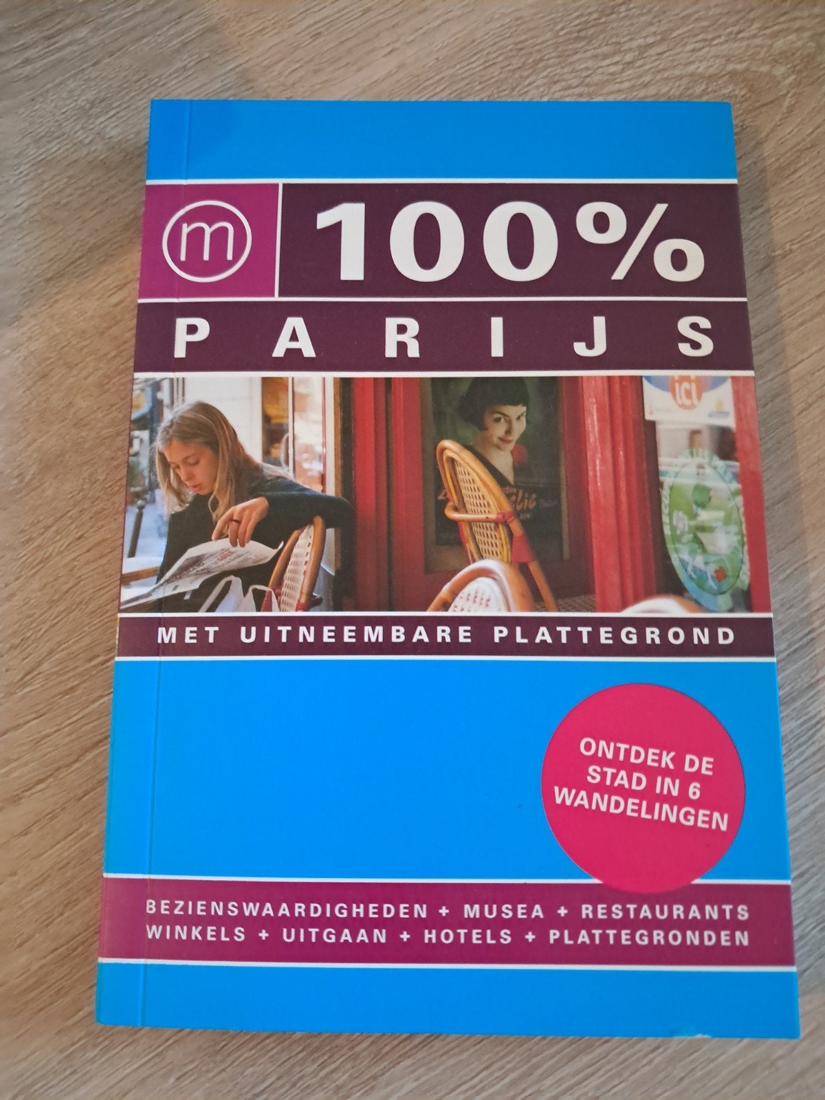 G: 100% Parijs Reisgids met uitneembare plattegrond, Boeken, Overige merken, Europa, Ophalen of Verzenden, Zo goed als nieuw