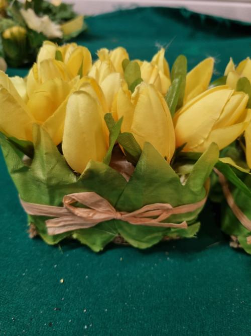 Tulpen in mandjes voor pasen, Ophalen of Verzenden, 'T Olde Gre-j, Info@toldegrej.nl, Endepoelstraat 20f Didam