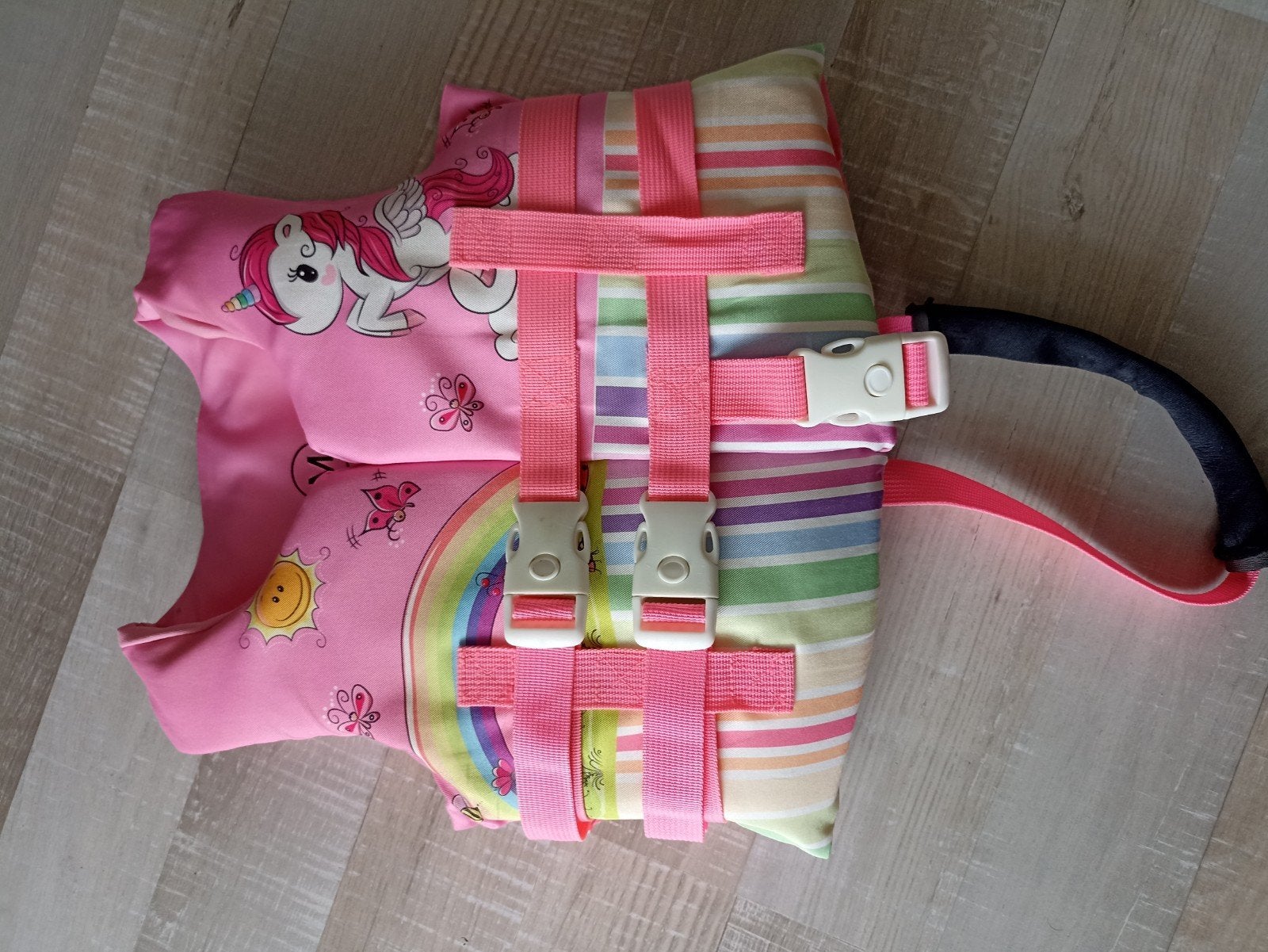 Roze zwemvest voor kinderen (M, 14-23kg) met eenhoorn, Ophalen, Gebruikt, Meisje, Zwem-accessoire
