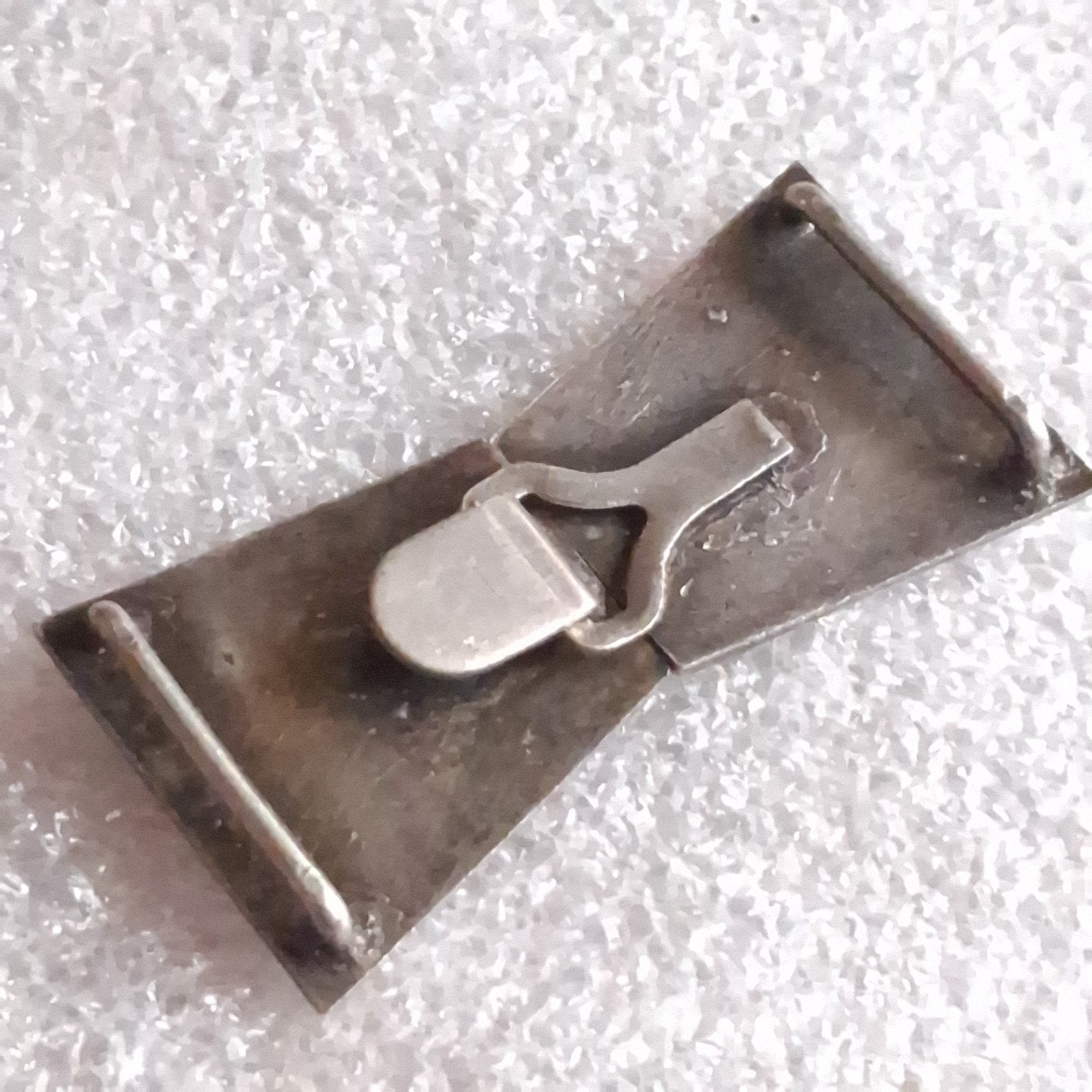 Art Deco Gesp Emaille Riemgesp, Verzenden, Gebruikt