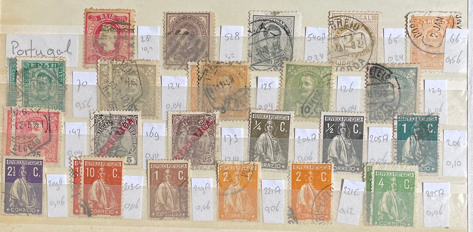 Kaveltje postzegels Portugal, Postzegels en Munten, Postzegels | Volle albums en Verzamelingen, Ophalen of Verzenden, Buitenland