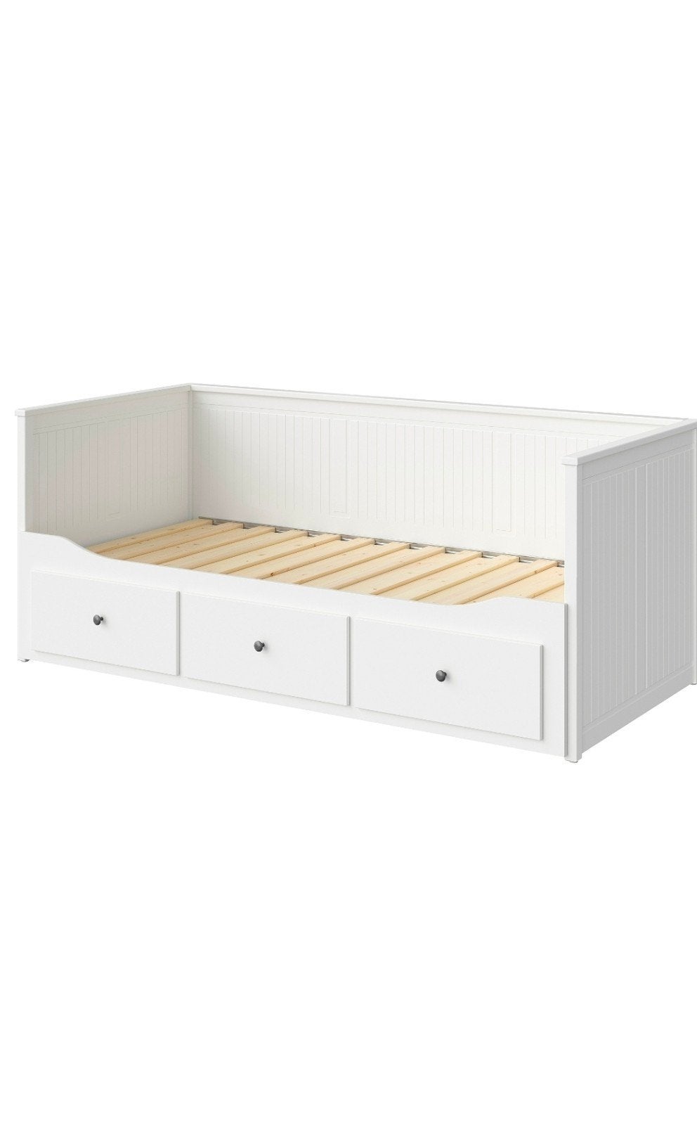 ikea bedbank, Ophalen, Eenpersoons, Wit, 80 cm