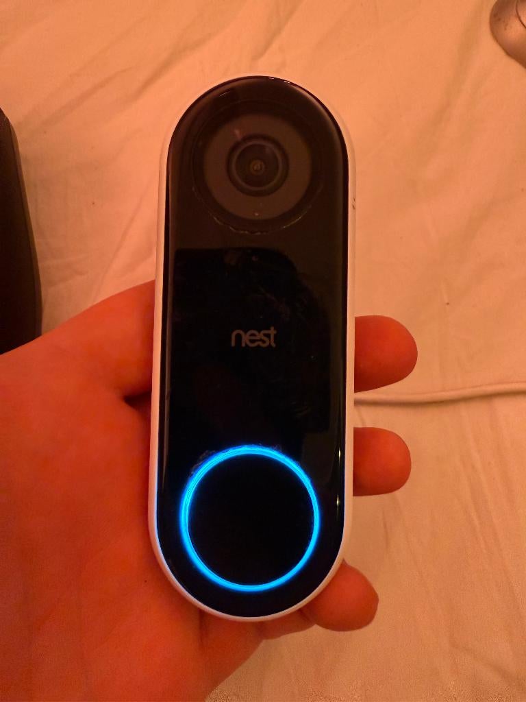 Nest Doorbell Wired, Ophalen of Verzenden, Bewegingsdetectiesensor, Gebruikt, Bedraad