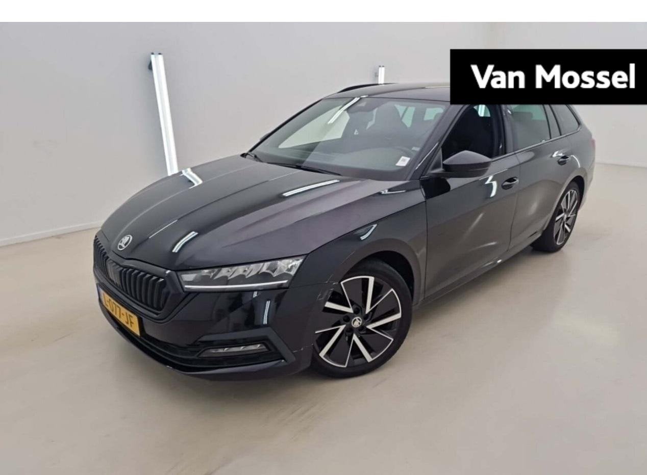 Skoda Octavia Combi 1.0 e-TSI Sport Business | WORDT VERWACH, 12 maanden, Stof, Gebruikt, Zwart