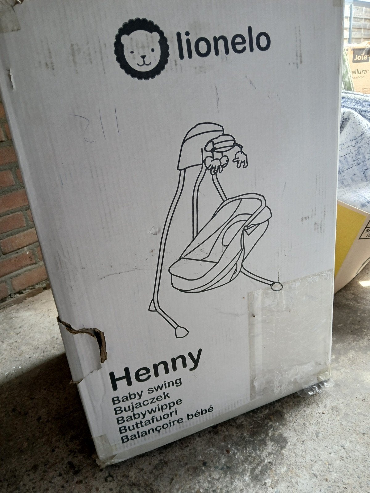 Lionelo Henny Baby Swing - Zo goed als nieuw, Ophalen, Zo goed als nieuw