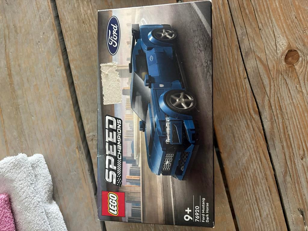 LEGO Speed Champions Ford Mustang Dark Horse 76920 Nieuw, Lego, Nieuw, Inclusief doos, Complete set