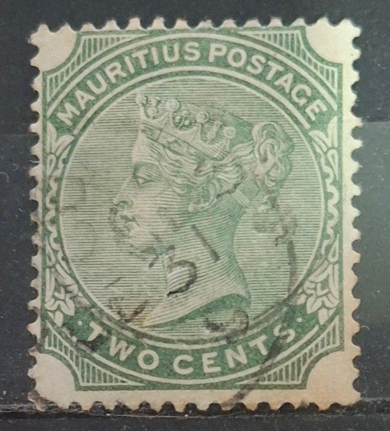 Mauritius Postzegel (B3-P24), Ophalen of Verzenden, Overige landen, Gestempeld