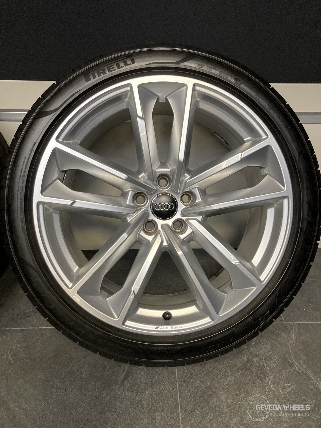 20” originele Audi A7 / S7 4K velgen + banden 5x112 4K8 601, Gebruikt, 255 mm, -, -