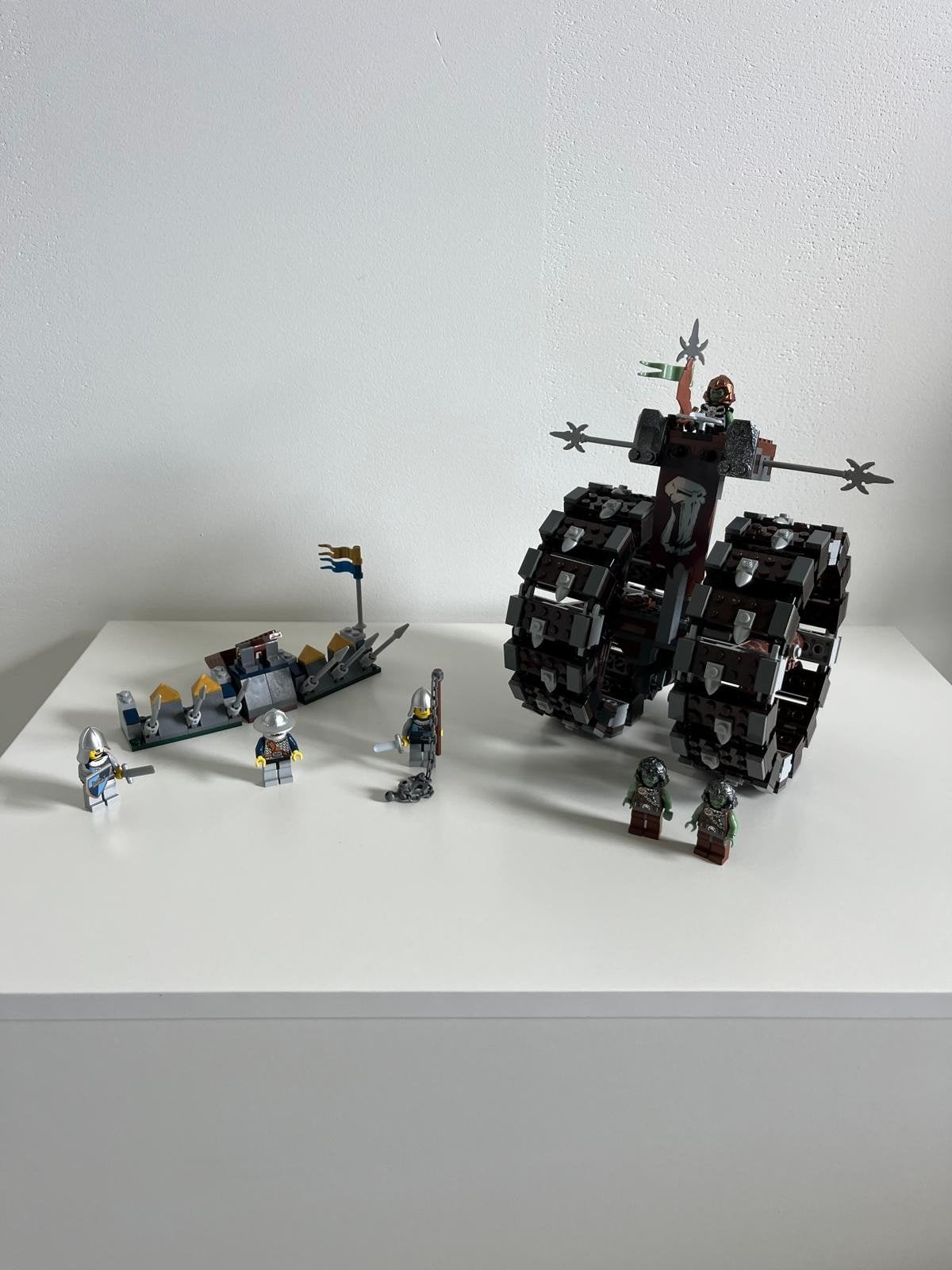 Lego Castle: Troll Battle Wheel (7041), Lego, Compleet, Ophalen of Verzenden, Zo goed als nieuw