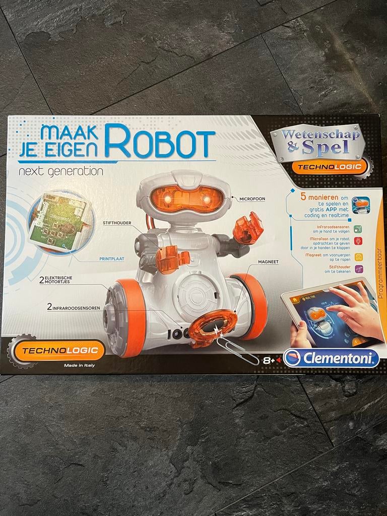Wetenschap & Spel: Maak je eigen robot, Ophalen of Verzenden, Zo goed als nieuw, Bouwen, Met licht