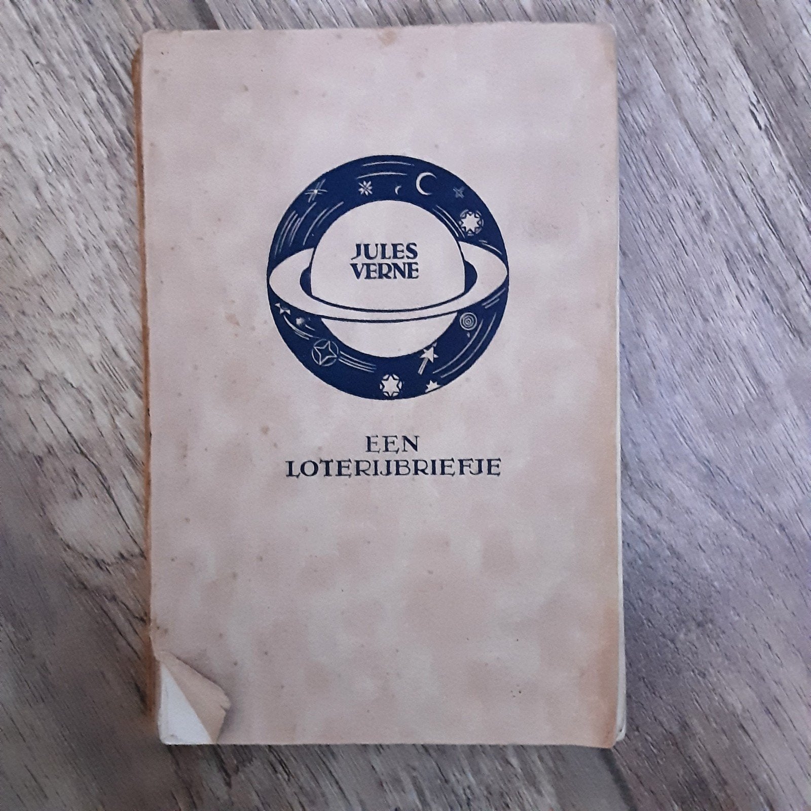 Jules Verne - Een Loterijbriefje (Vintage Boek), Boeken, Literatuur, Gelezen, Europa overig, Ophalen