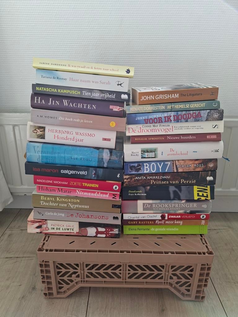 25 boeken: diverse genres, per stuk of als pakket, Ophalen of Verzenden