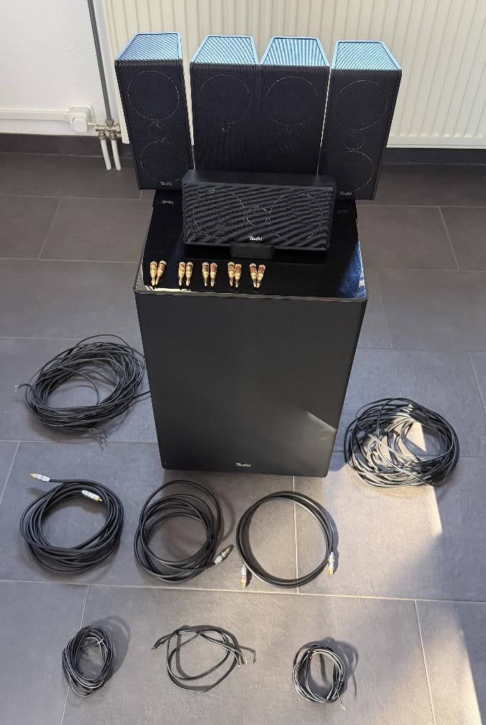 Teufel CONSONO 35 Mk3, Audio, Tv en Foto, Luidsprekers, Ophalen, Gebruikt, Subwoofer, Overige merken