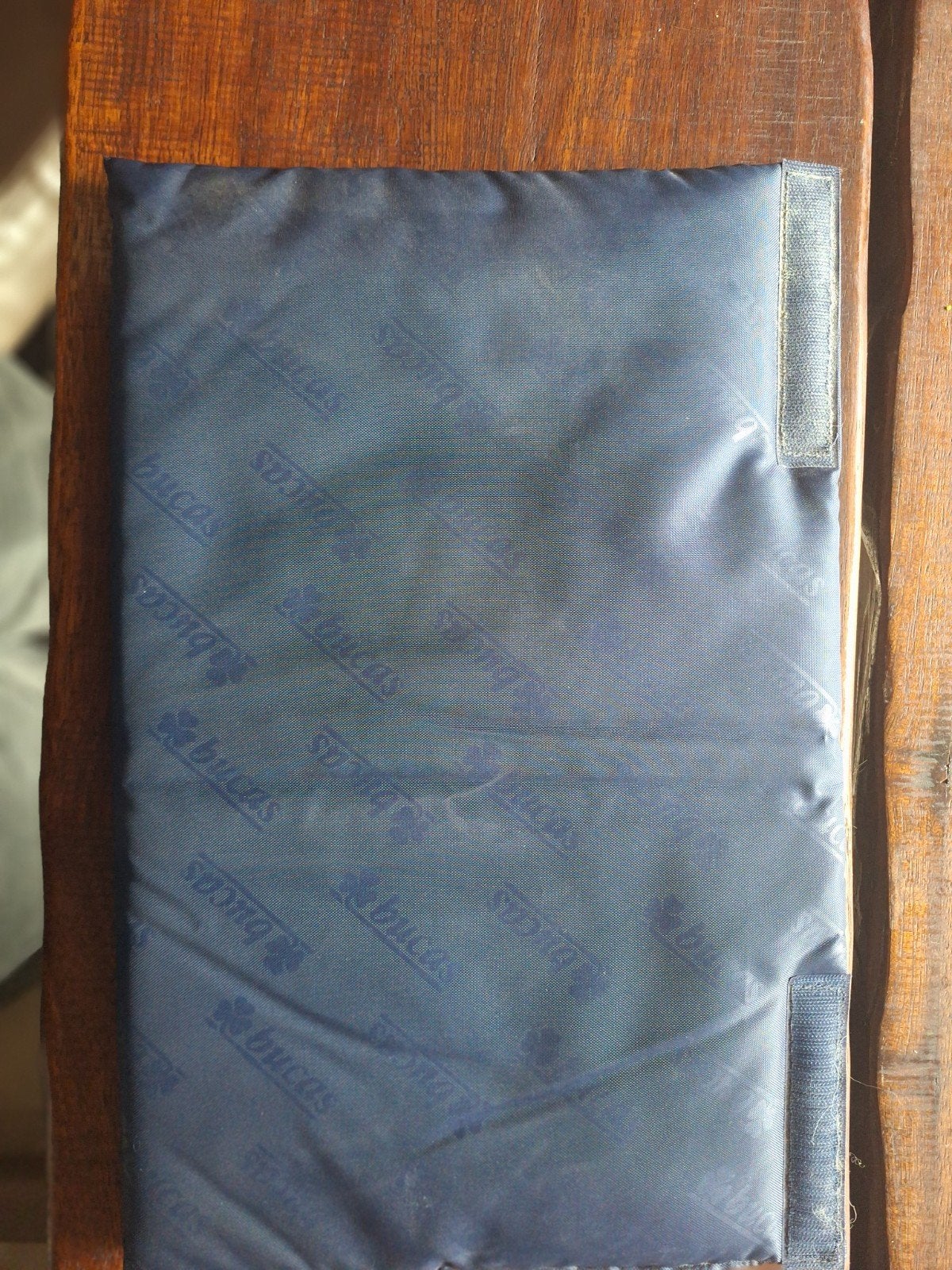 Bucas schoftbeschermer Wither pad blauw, Ophalen of Verzenden, Zo goed als nieuw, Blauw, Bucas