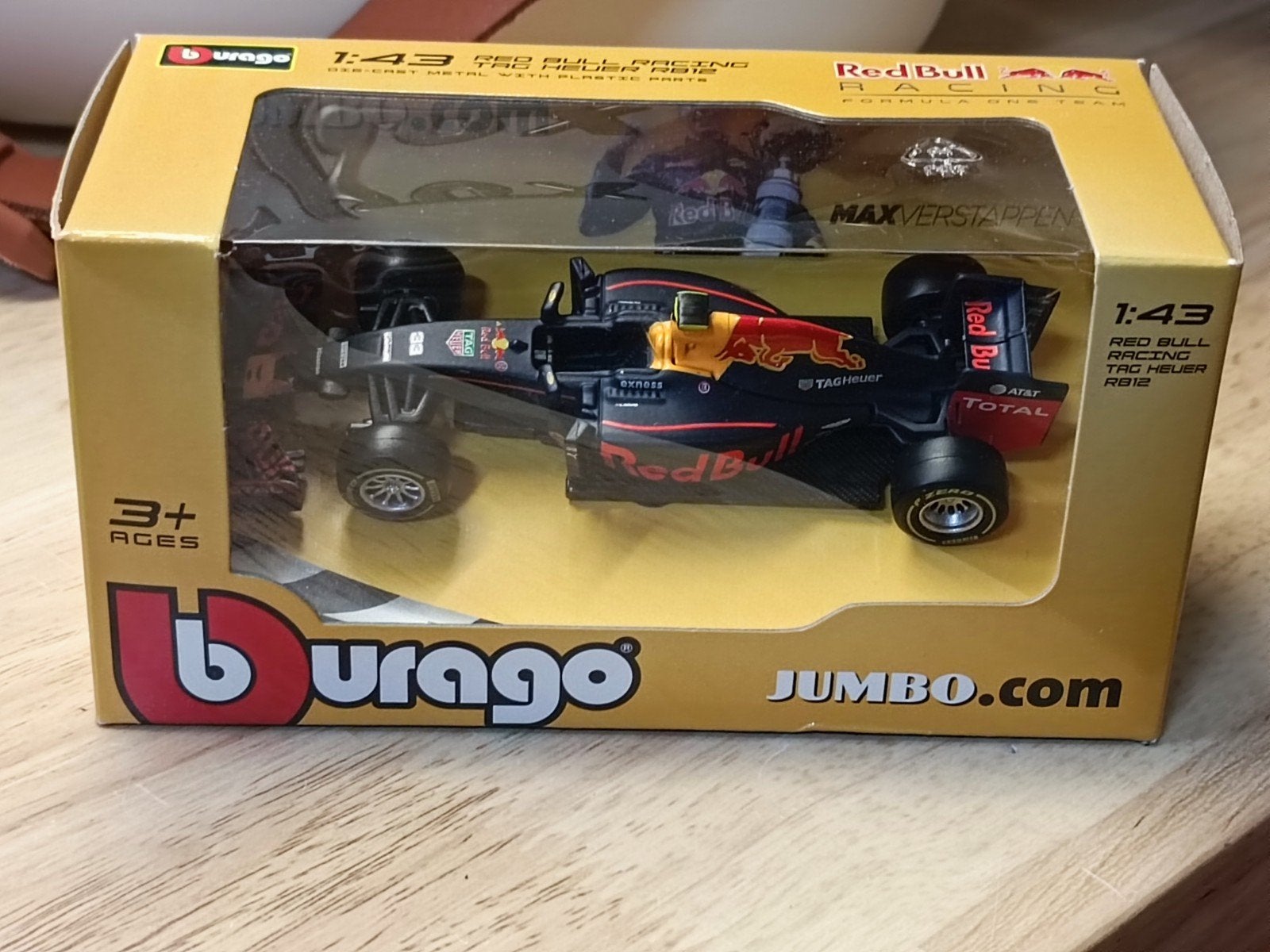 Red Bull RB12 Max Verstappen 1:43 Nieuw in doos, Ophalen of Verzenden, Nieuw, Auto