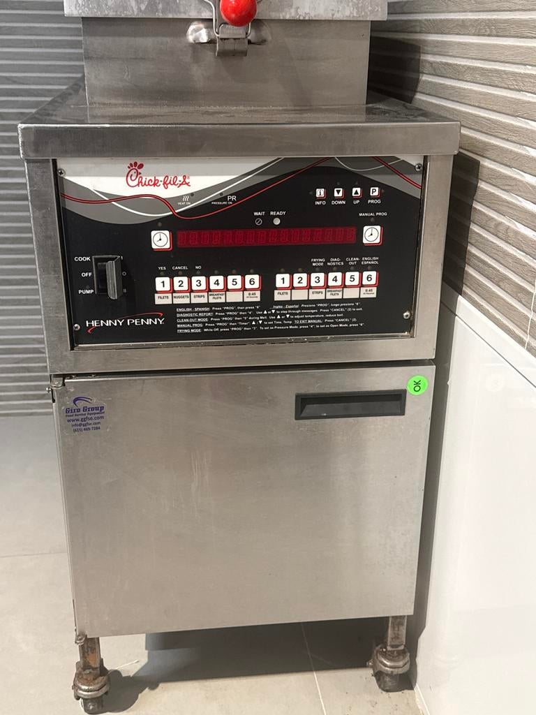 Computron 8000 Hogedrukfriteuse - Perfect  Kip, Ophalen of Verzenden, Gebruikt, Fornuis, Frituur en Grillen