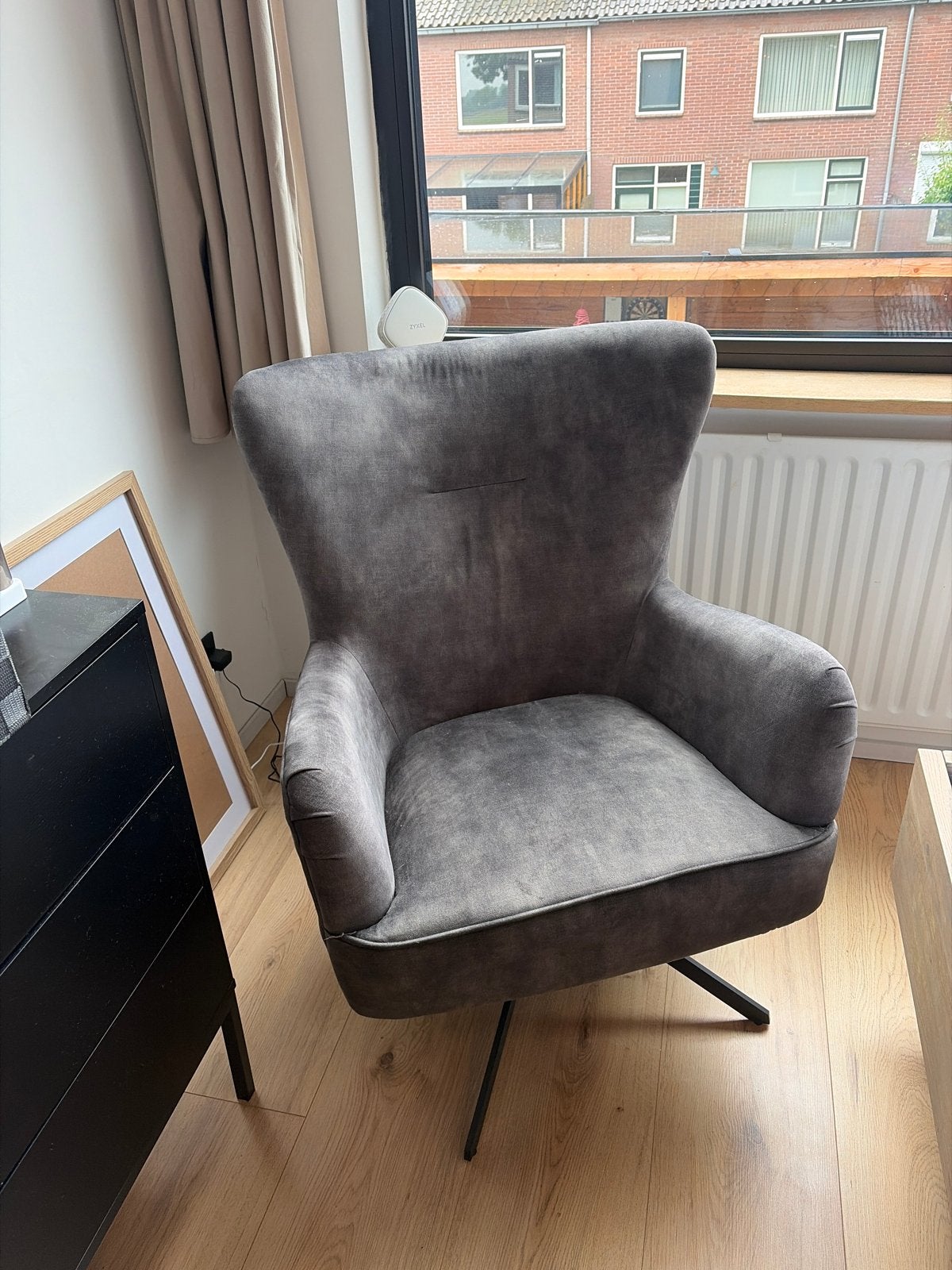 Mooie fauteuil van Lanterfant, Ophalen, Zo goed als nieuw, Stof, 75 tot 100 cm